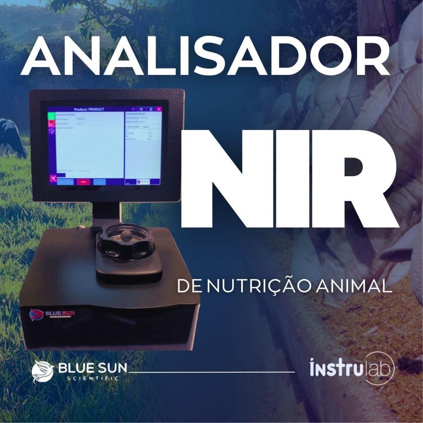 Analisador NIR para Nutrição Animal - Modelo Phoenix 5000 - Marca Blue Sun