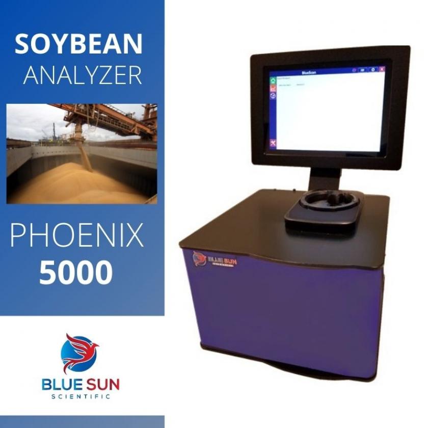 Analisador NIR de Soja - Modelo Phoenix 5000 Soybean Analyzer - Marca Blue Sun